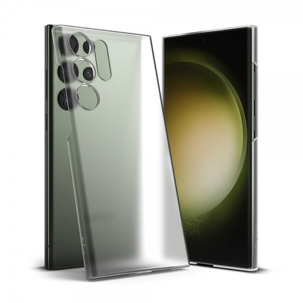 Ringke Samsung Galaxy S23 Ultra Cover Slim Mat Gennemsigtig