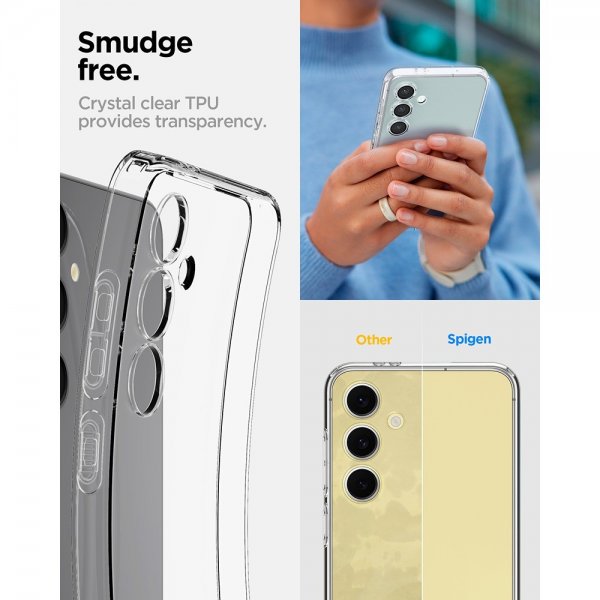 Spigen Samsung Galaxy S24 FE Cover Liquid Crystal Crystal Clear