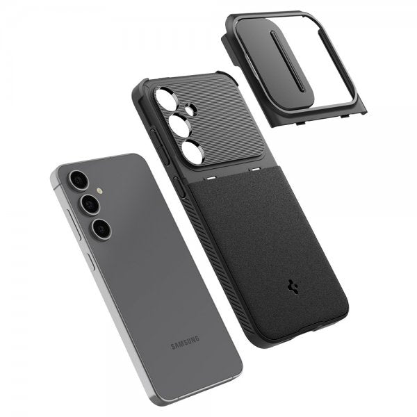 Spigen Samsung Galaxy S24 FE Cover Optik Armor Sort