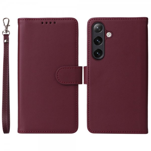 Betopnice Samsung Galaxy S24 Etui med aftageligt Cover 005 Rød