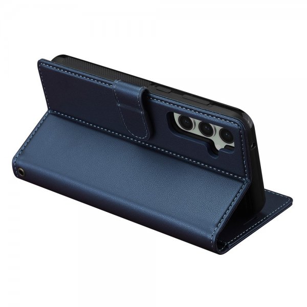 Lc.Imeeke Samsung Galaxy S24 Cover med Aftageligt Cover L2 Series MagSafe Blå