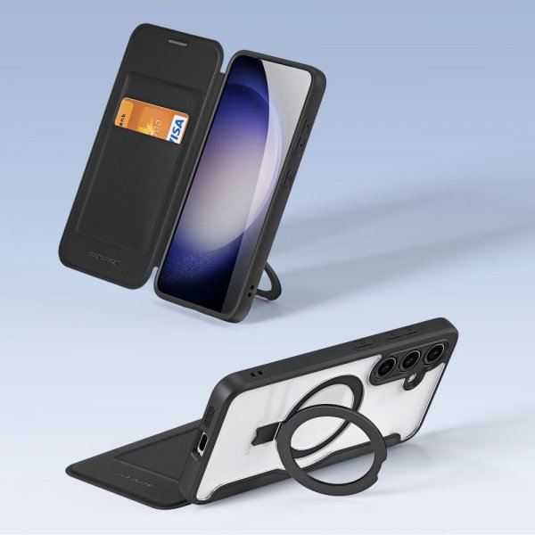 Dux Ducis Samsung Galaxy S24 Cover Skin X Pro Series Kickstand MagSafe Sort