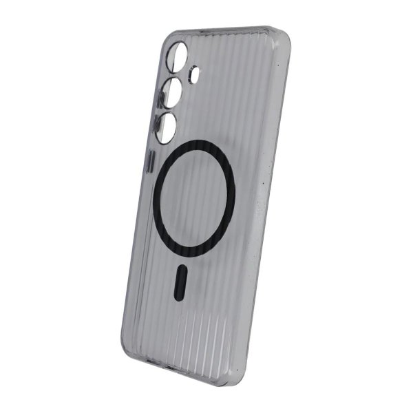 Samsung Galaxy S24 Cover Riflet MagSafe Transparent Sort