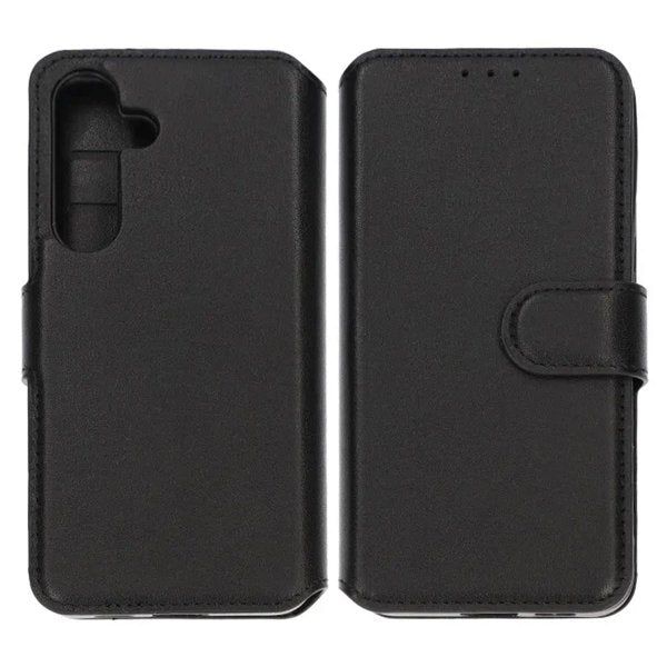 Rvelon Samsung Galaxy S24 Etui Ægte Læder Sort
