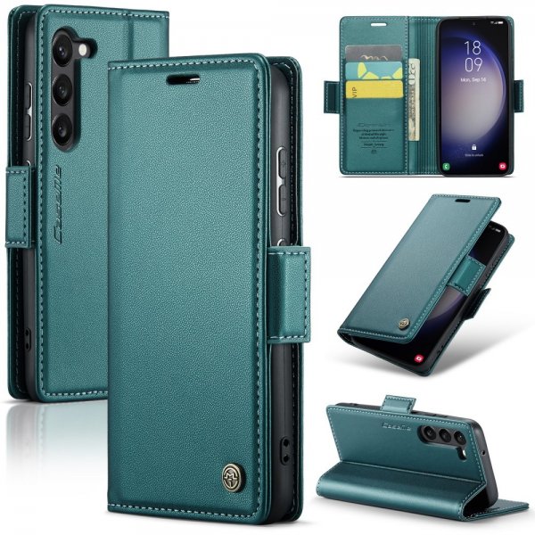 CaseMe Samsung Galaxy S24 Plus Cover 023 Series Grøn