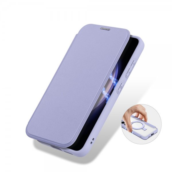 Dux Ducis Samsung Galaxy S24 Plus Cover Skin X Pro Series Kickstand MagSafe Lilla