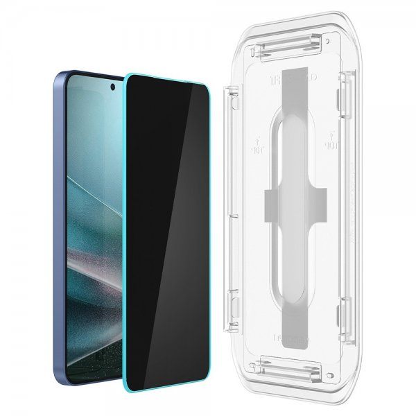 Spigen Samsung Galaxy S24 Plus/Galaxy S25 Plus Skærmbeskyttelse GLAS.tR EZ Fit Privacy 2-pak