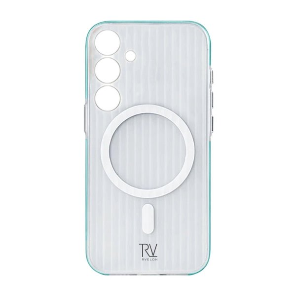 Rvelon Samsung Galaxy S24 Plus Cover Riflet MagSafe Blå