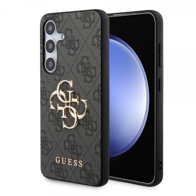 Guess Samsung Galaxy S24 Plus Cover 4G Metal Logo Sort