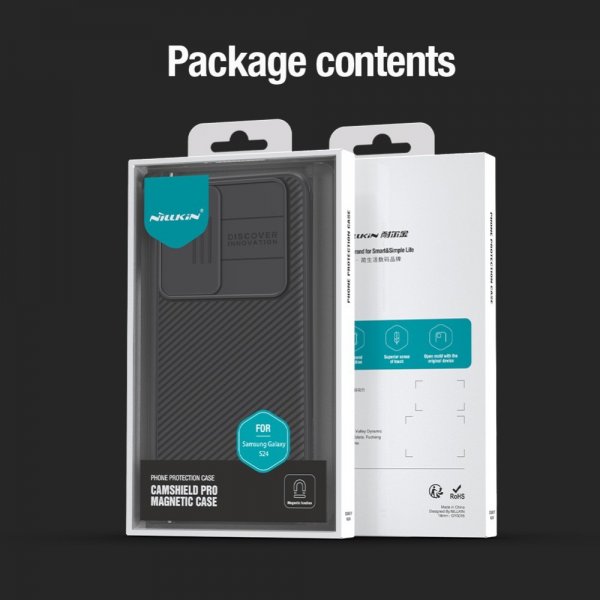 Nillkin Samsung Galaxy S24 Plus Cover CamShield Pro Blå