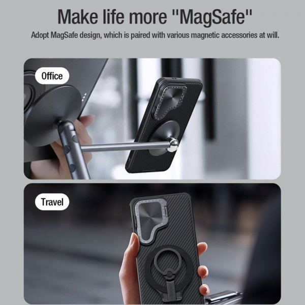 Nillkin Samsung Galaxy S24 Plus Cover CamShield Prop MagSafe Grøn