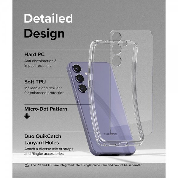 Ringke Samsung Galaxy S24 Plus Cover Fusion Clear