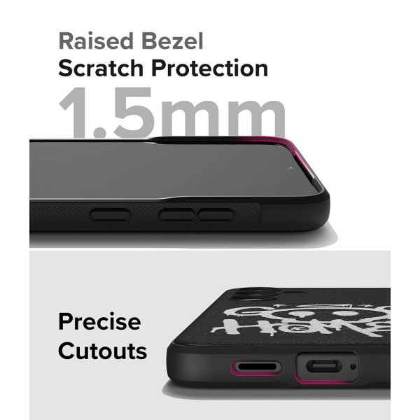 Ringke Samsung Galaxy S24 Plus Cover Onyx Design Graffiti2