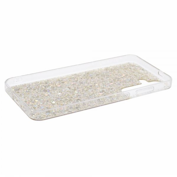 Nordic Covers Samsung Galaxy S24 Plus Cover Sparkle Series Citrine Gold