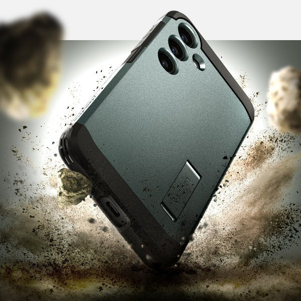 Spigen Samsung Galaxy S24 Plus Cover Tough Armor Abyss Green