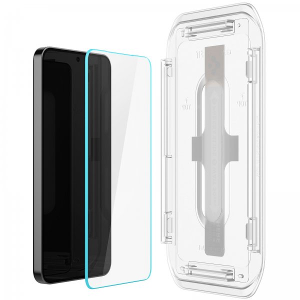 Spigen Samsung Galaxy S24 Plus/Galaxy S25 Plus Skærmbeskyttelse GLAS.tR EZ Fit 2-pak