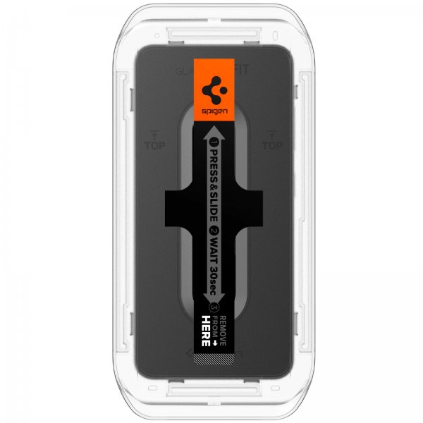 Spigen Samsung Galaxy S24 Plus/Galaxy S25 Plus Skærmbeskyttelse GLAS.tR EZ Fit 2-pak