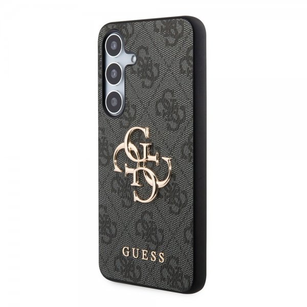 Guess Samsung Galaxy S24 Cover 4G Metal Logo Sort