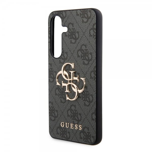 Guess Samsung Galaxy S24 Cover 4G Metal Logo Sort