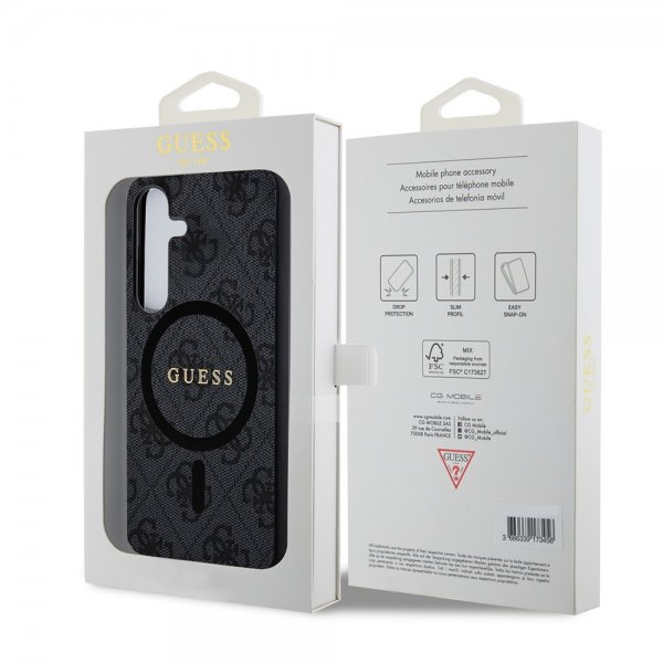 Guess Samsung Galaxy S24 Cover 4G Pattern MagSafe Sort
