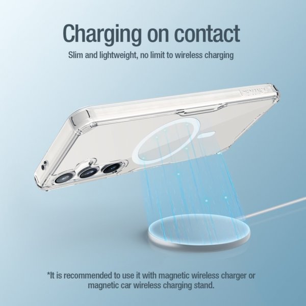 Nillkin Samsung Galaxy S24 Cover Nature Pro Series MagSafe Transparent