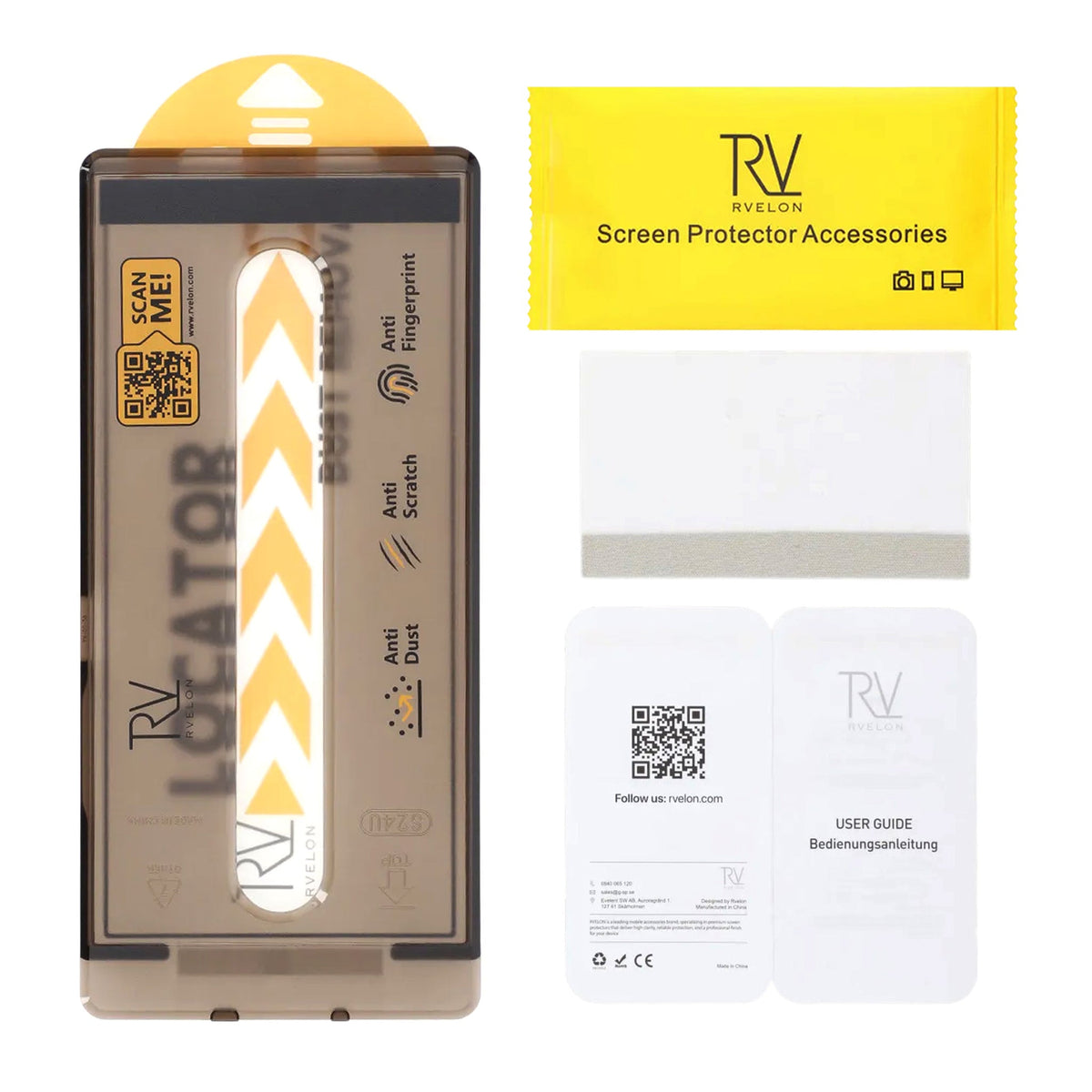 Rvelon Samsung Galaxy S24 Ultra Skærmbeskytter Monteringsramme