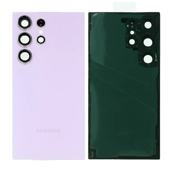 Samsung Galaxy S24 Ultra bagcover OEM lyse lilla