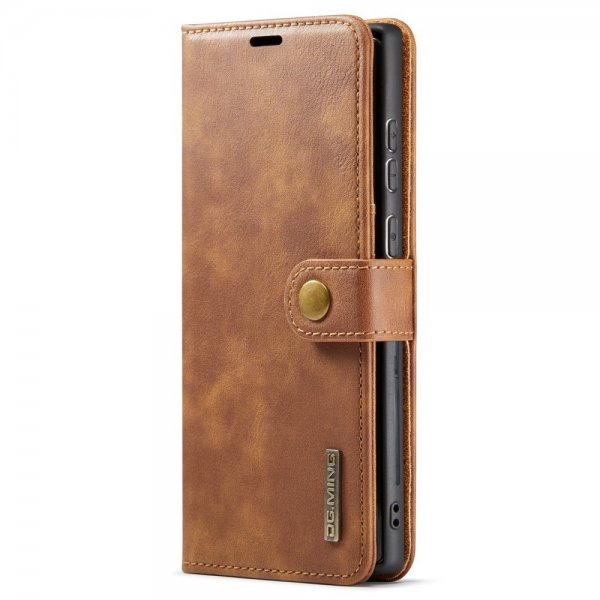 Dg.Ming Samsung Galaxy S24 Ultra Cover med Aftageligt Cover Brun