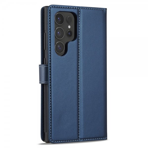 Lc.Imeeke Samsung Galaxy S24 Ultra Cover med aftageligt etui L2 Series MagSafe Blå