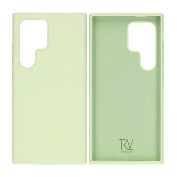 Rvelon Samsung Galaxy S24 Ultra Cover Silikone Limegrøn
