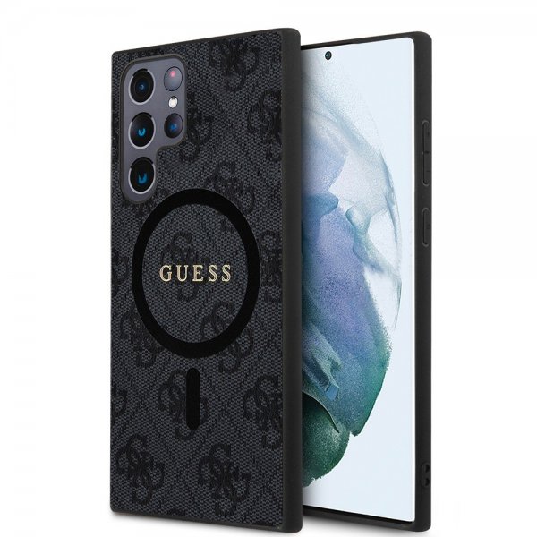 Guess Samsung Galaxy S24 Ultra Cover 4G Pattern MagSafe Sort