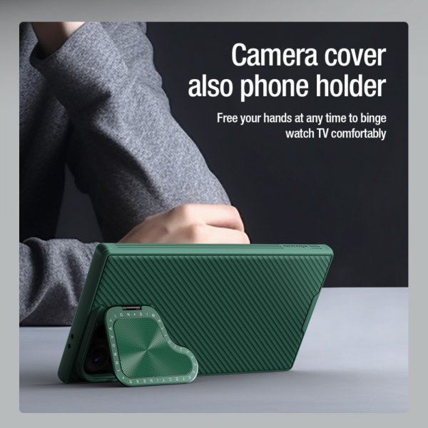 Nillkin Samsung Galaxy S24 Ultra Cover CamShield Prop Blå