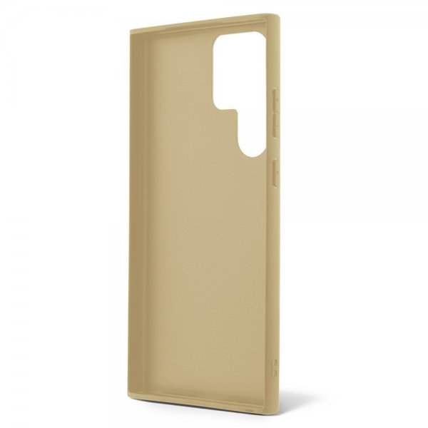 Guess Samsung Galaxy S24 Ultra Cover Fixed Glitter Guld