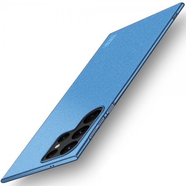 Mofi Samsung Galaxy S24 Ultra Cover Matte Shield Blå