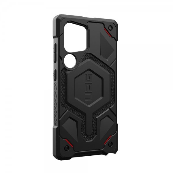 Urban Armor Gear (UAG) Samsung Galaxy S24 Ultra Cover Monarch Pro Kevlar MagSafe Sort