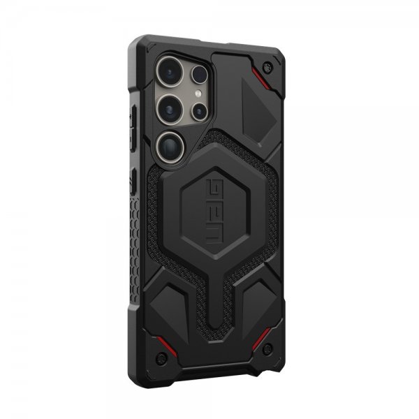 Urban Armor Gear (UAG) Samsung Galaxy S24 Ultra Cover Monarch Pro Kevlar MagSafe Sort