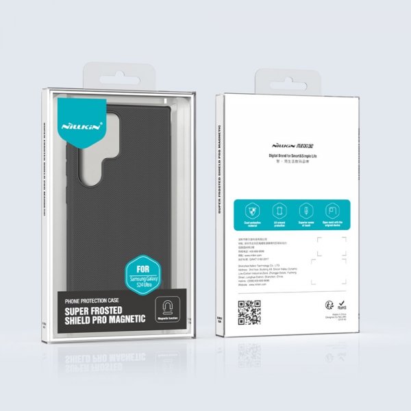 Nillkin Samsung Galaxy S24 Ultra Cover Super Frosted Shield Pro MagSafe Grøn