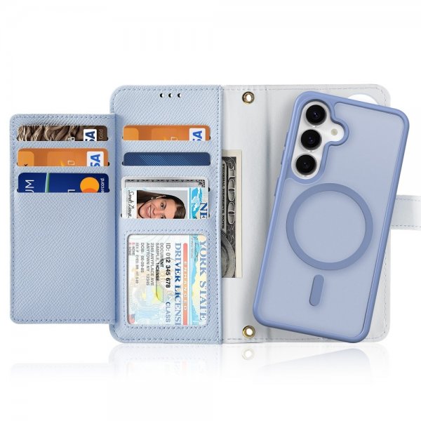 Dux Ducis Samsung Galaxy S25 Etui 2-i-1 Lawa Series MagSafe Blå