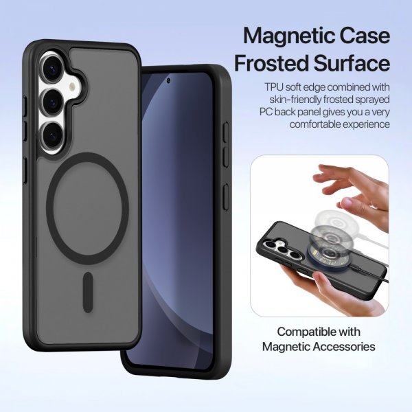 Dux Ducis Samsung Galaxy S25 Cover 2-i-1 Lawa Series MagSafe Sort
