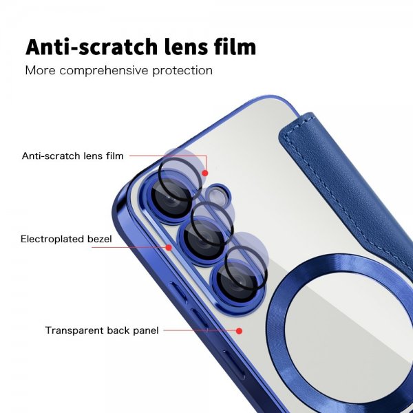 Samsung Galaxy S25 Cover MagSafe Blå