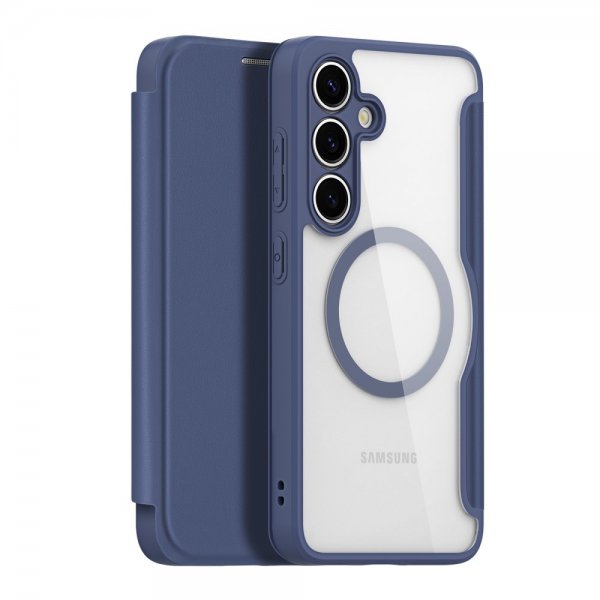 Dux Ducis Samsung Galaxy S25 Cover Skin X Pro Series MagSafe Blå