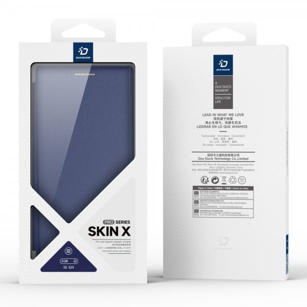 Dux Ducis Samsung Galaxy S25 Cover Skin X Pro Series MagSafe Blå