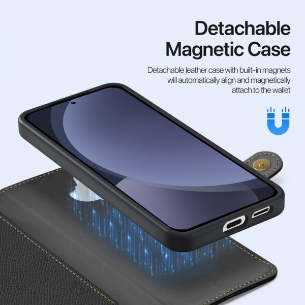 Dux Ducis Samsung Galaxy S25 Plus Etui 2-i-1 Lawa Series MagSafe Sort