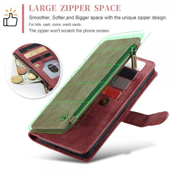 CaseMe Samsung Galaxy S24 Plus/S25 Plus Cover C30 Series Rød