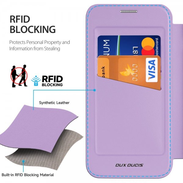Dux Ducis Samsung Galaxy S25 Plus Cover Skin X Pro Series MagSafe Lilla