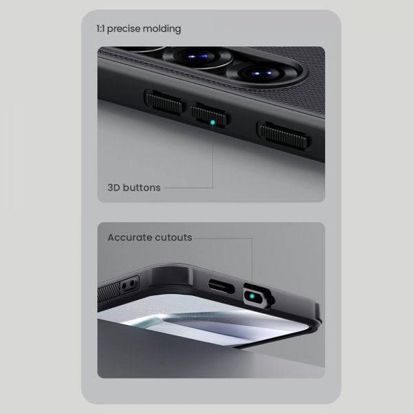 Nillkin Samsung Galaxy S25 Plus Cover Super Frosted Shield Pro MagSafe Sort