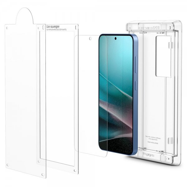 Spigen Samsung Galaxy S25 Plus Skærmbeskyttelse EliteShield EZ Fit