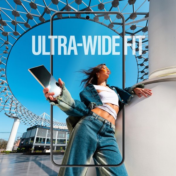 PanzerGlass Samsung Galaxy S24 Plus/Galaxy S25 Plus Skærmbeskyttelse Ultra-Wide Fit EasyAligner