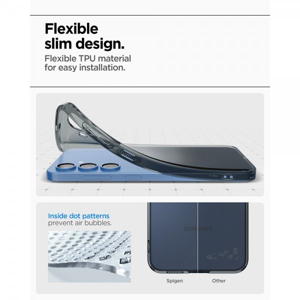 Spigen Samsung Galaxy S25 Cover Liquid Crystal Space Crystal