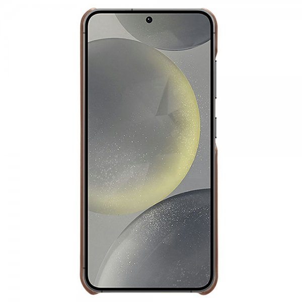 Samsung Galaxy S25 Cover med to Kortlommer Mørkebrun
